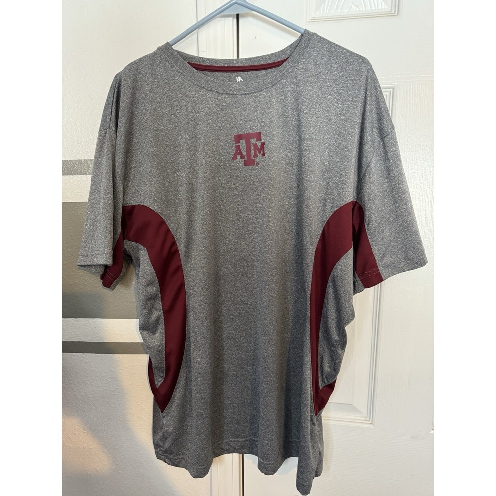 Men's XL Texas A & M Shirt. Polyester, Stretch, Knight's Apparel